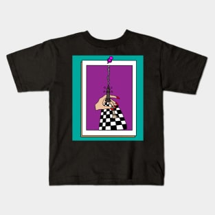 Chessboard Player Chess Pieces Kids T-Shirt